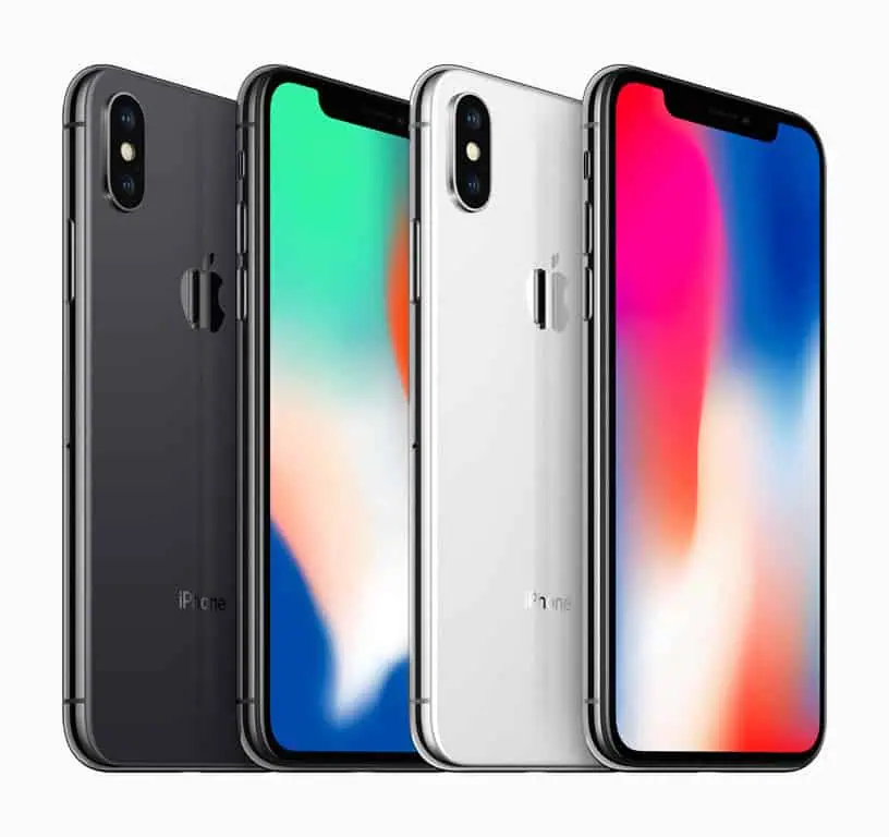 iPhone X 系列顏色